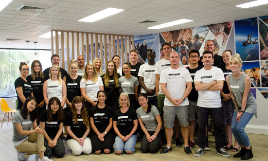 Staff at Experience Oz