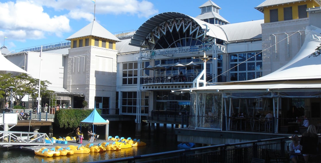 Top 10 things to do on a rainy day on the Sunshine Coast: Sunshine Plaza