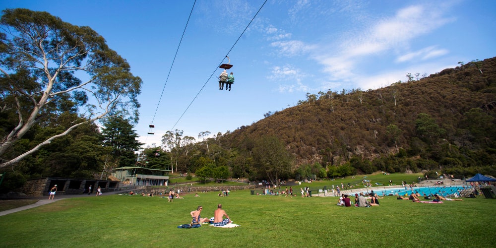 Cataract Gorge Reserve Tasmania Experience Oz