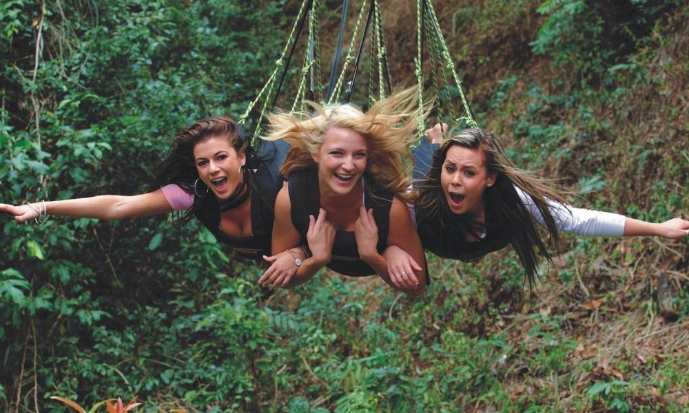 Cairns Giant Jungle Swing Book Now Experience Oz