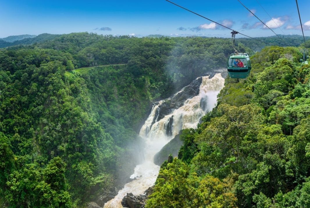 Cairns Skyrail over Barron Falls