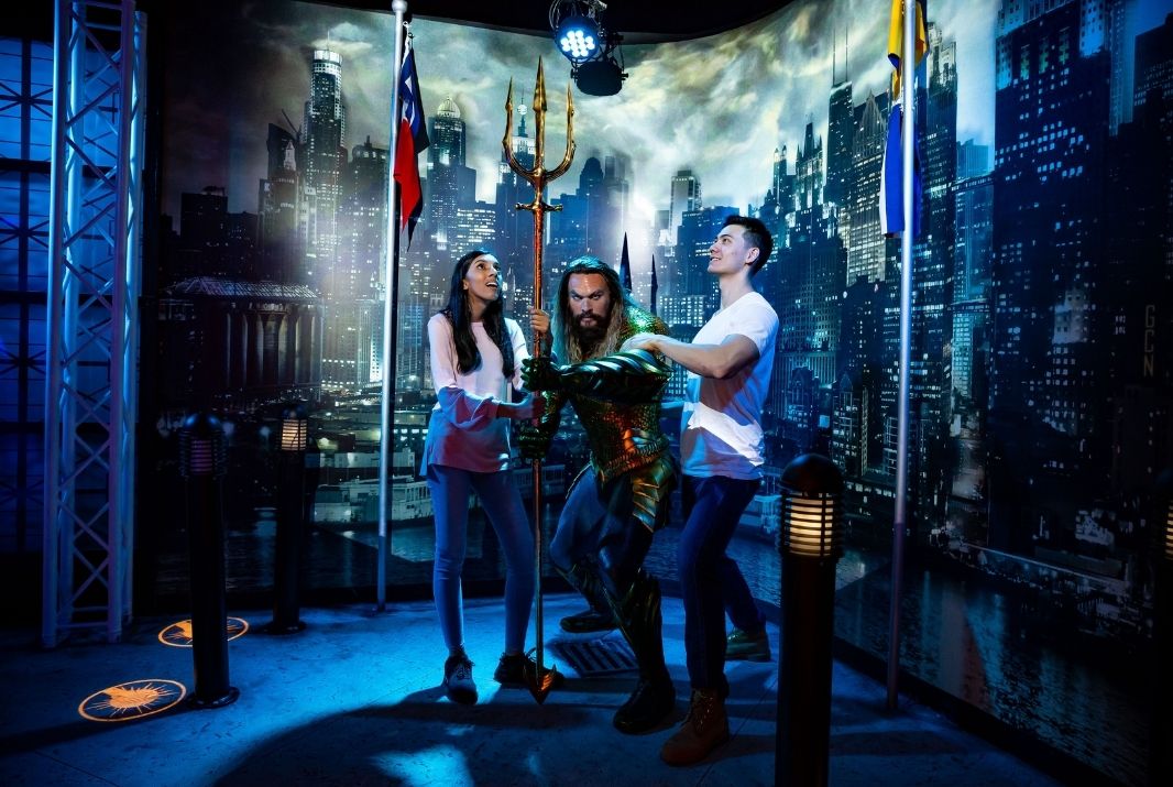 Aquaman Madama Tussauds character