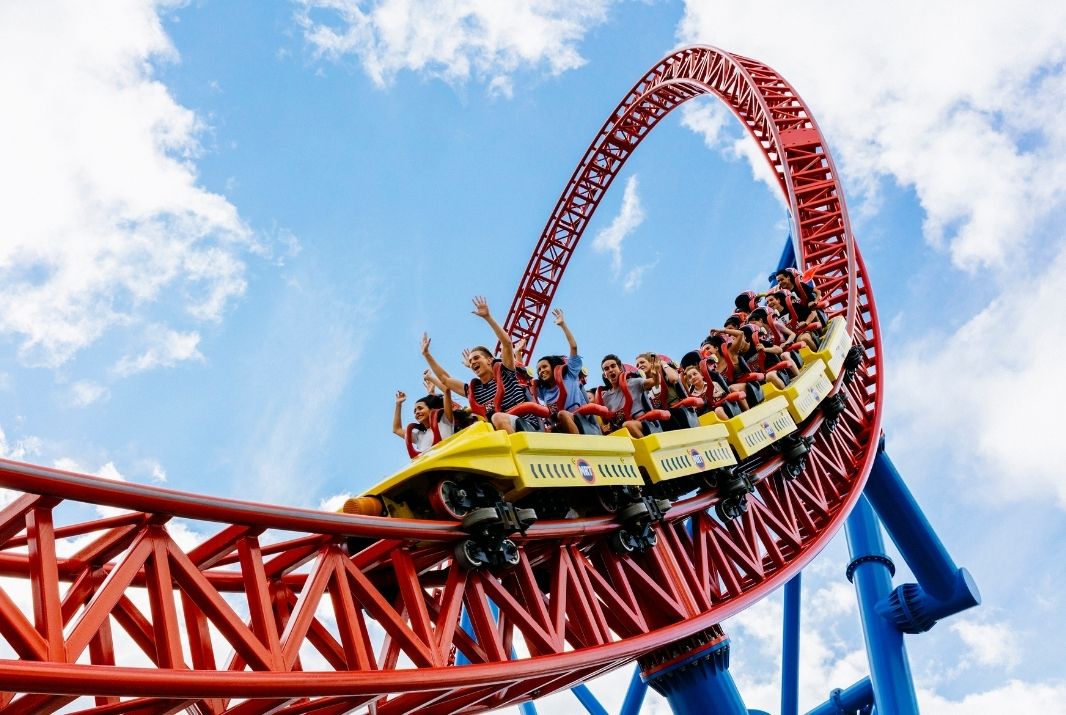 Superman Escape Ride Warner Bros. Movie World