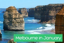 Melbourne in January
