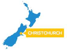 Christchurch Map