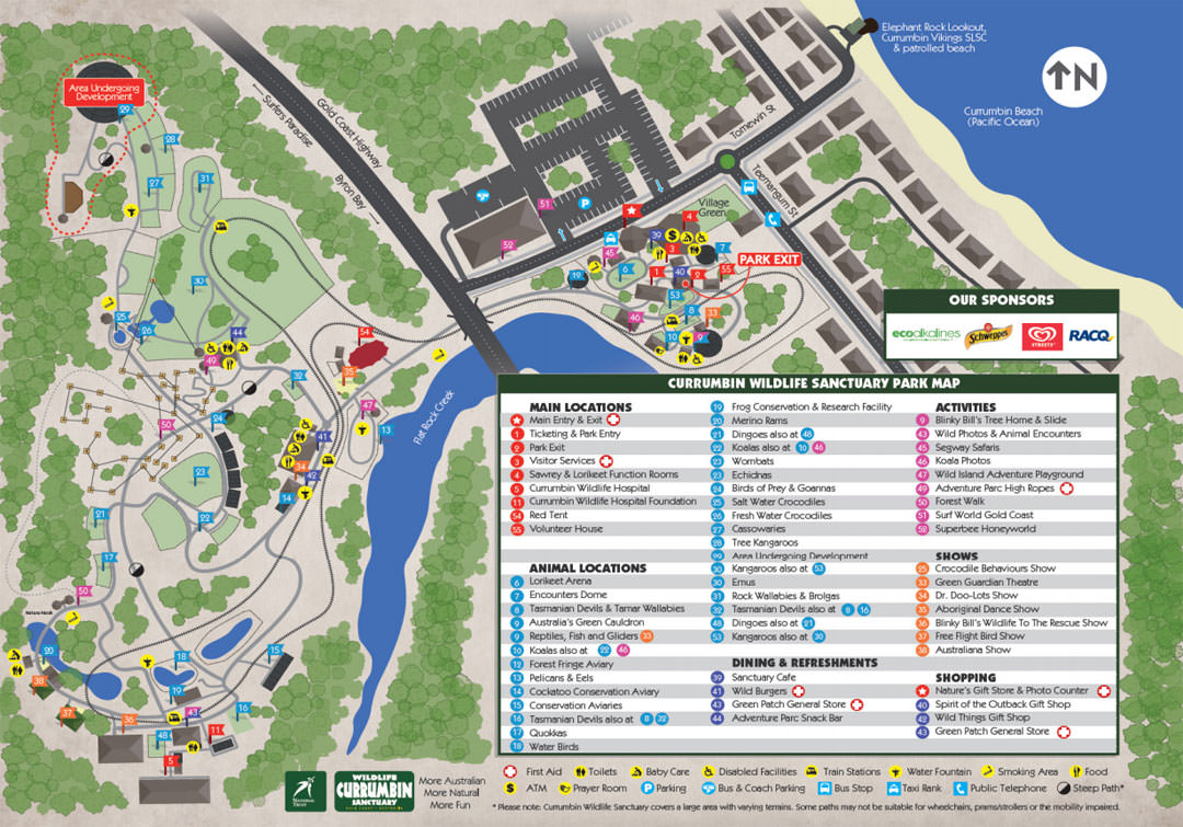 Currumbin Sanctuary Guide Times, Prices, Food & more Experience Oz