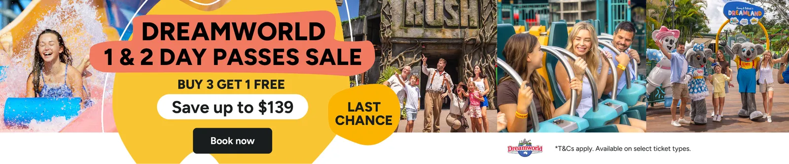 Dreamworld School Holidays