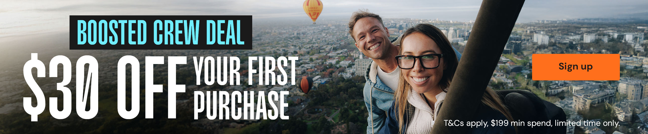 closeable promo banner