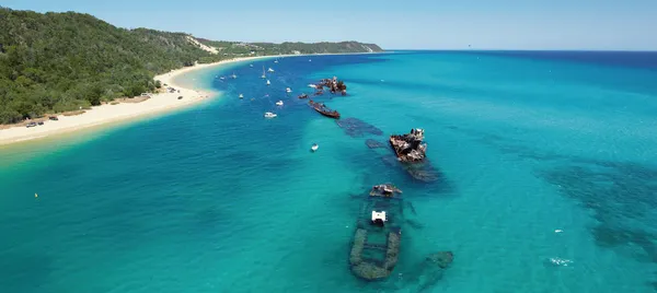 Tangalooma Island Resort Day Tour including Desert Safari and Dolphin Feeding