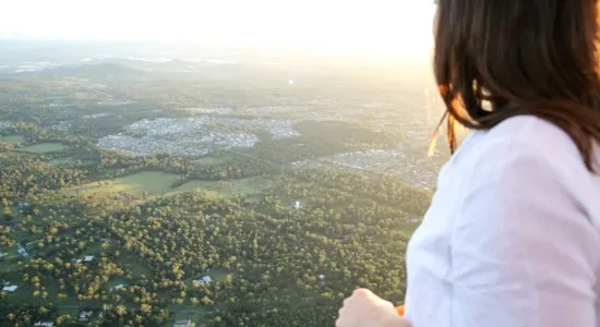 Greater Brisbane Hot Air Balloon Flight - Book Now | Experience Oz