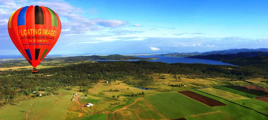 Greater Brisbane Hot Air Balloon Flight - Book Now | Experience Oz