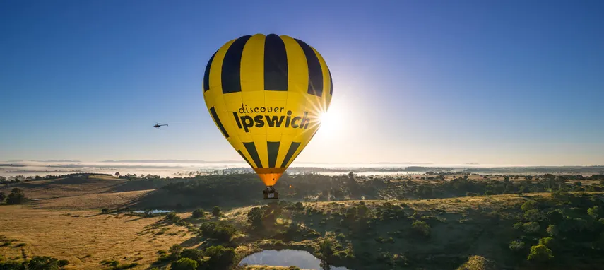 Greater Brisbane Hot Air Balloon Flight - Book Now | Experience Oz