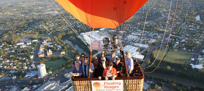 Greater Brisbane Hot Air Balloon Flight - Book Now | Experience Oz