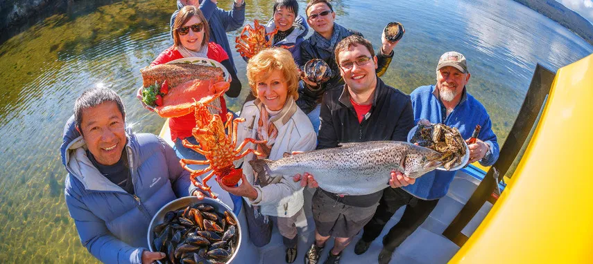 Gourmet Tasmanian Seafood Seduction Cruise from Hobart | Experience Oz