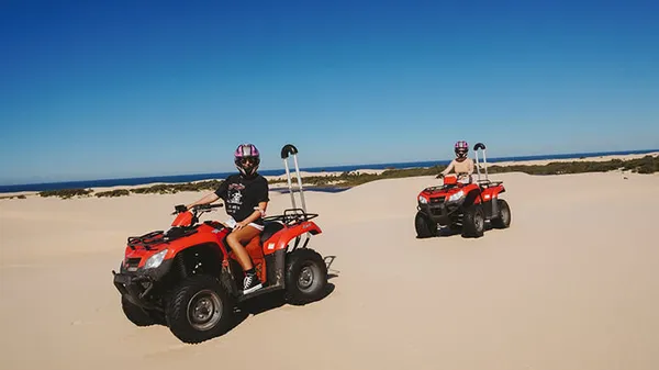 Port Stephens Guided Quad Bike Sand Dunes Tour - 1 Hour