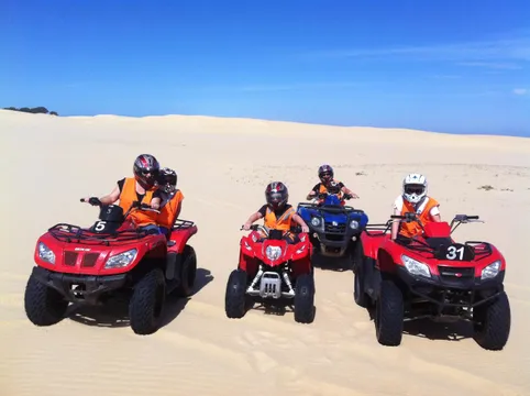 Port Stephens Guided Quad Bike Sand Dunes Tour - 1 Hour