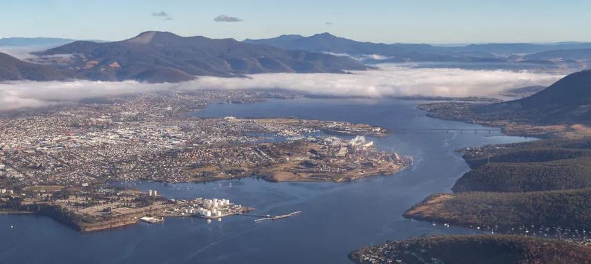 Hobart City 30 Minute Scenic Flight - Book Now | Experience Oz