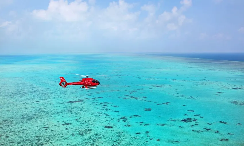 Cairns Great Barrier Reef Helicopter Flight - Book Now | Experience Oz