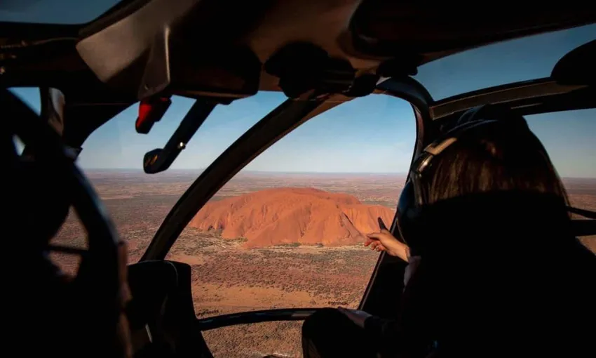 Uluru 15 Minute Scenic Helicopter Flight - Book Now | Experience Oz
