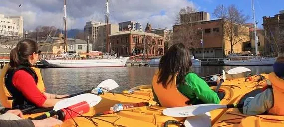Hobart City Kayaking Half Day Tour | Experience Oz