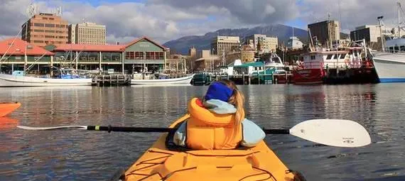 Hobart City Kayaking Half Day Tour | Experience Oz