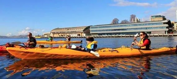 Hobart City Kayaking Half Day Tour | Experience Oz