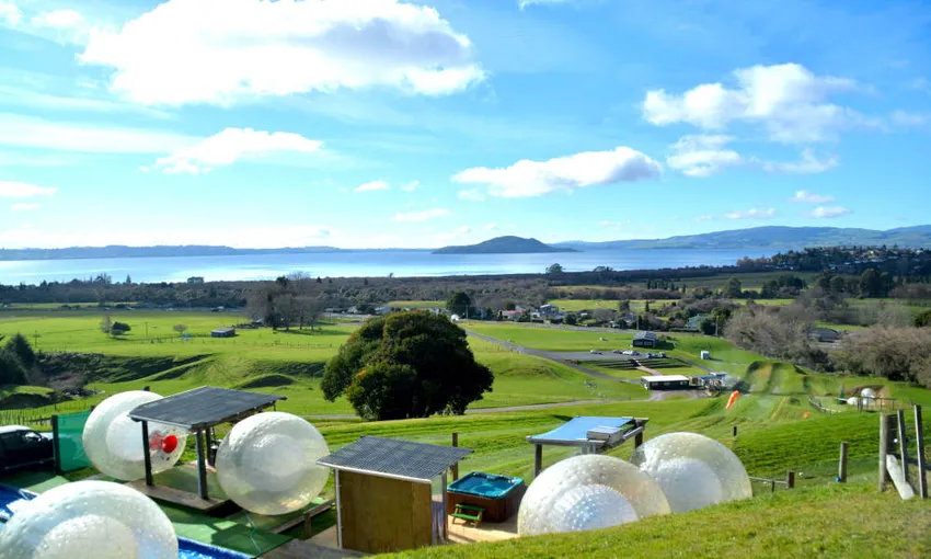 Zorb Rotorua Globe Riding - Book Online | Experience Oz