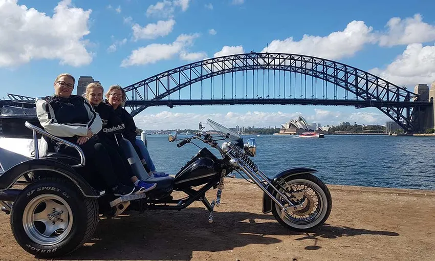30 Minute Sydney Harbour Chopper Trike Tour - Experience Oz