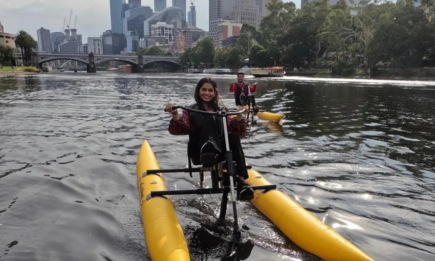 Yarra River Waterbike Tour - 90 Minutes | Experience Oz