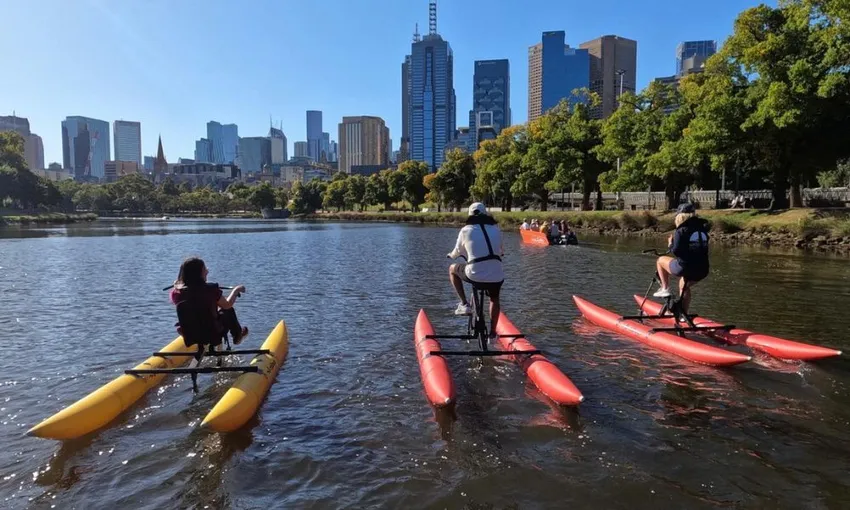 Yarra River Waterbike Tour - 90 Minutes | Experience Oz