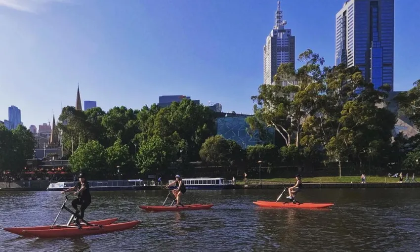 Yarra River Waterbike Tour - 90 Minutes | Experience Oz