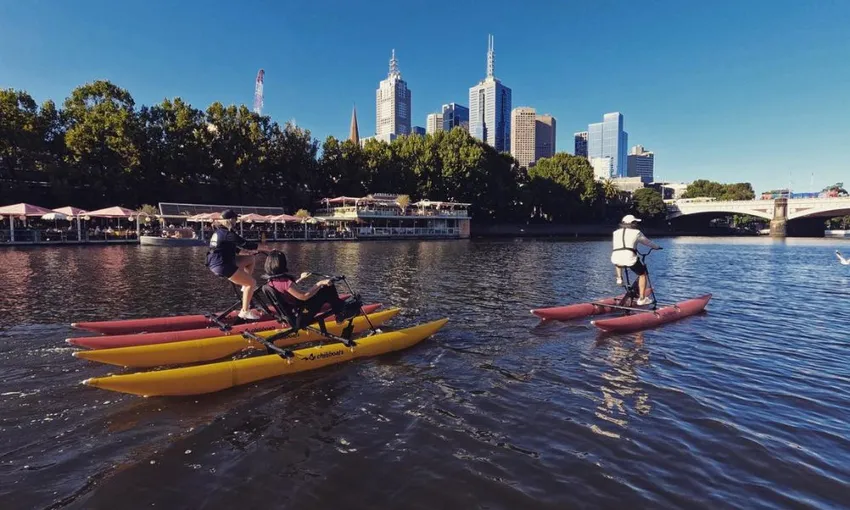 Yarra River Waterbike Tour - 90 Minutes | Experience Oz