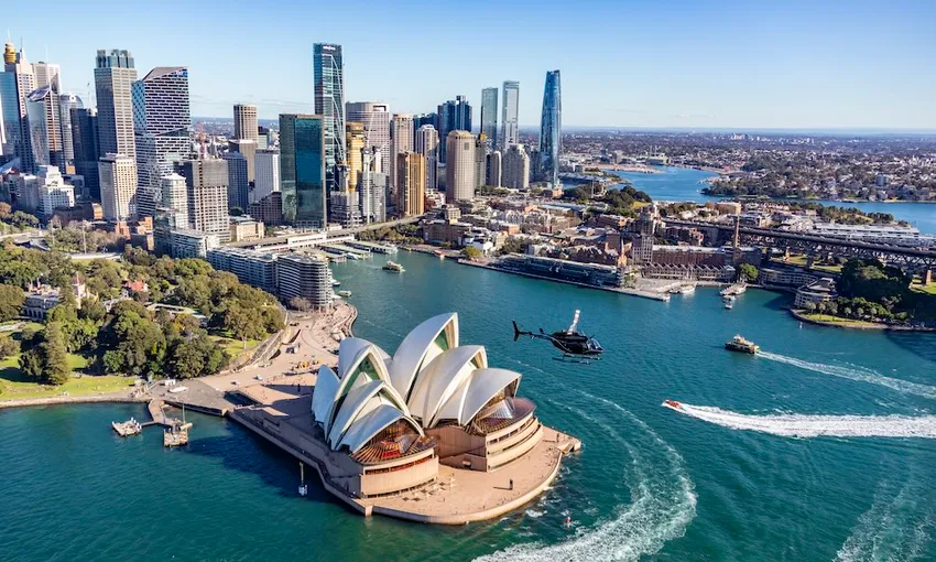 Sydney Heli Flight 20 Minutes - Book Now | Experience Oz