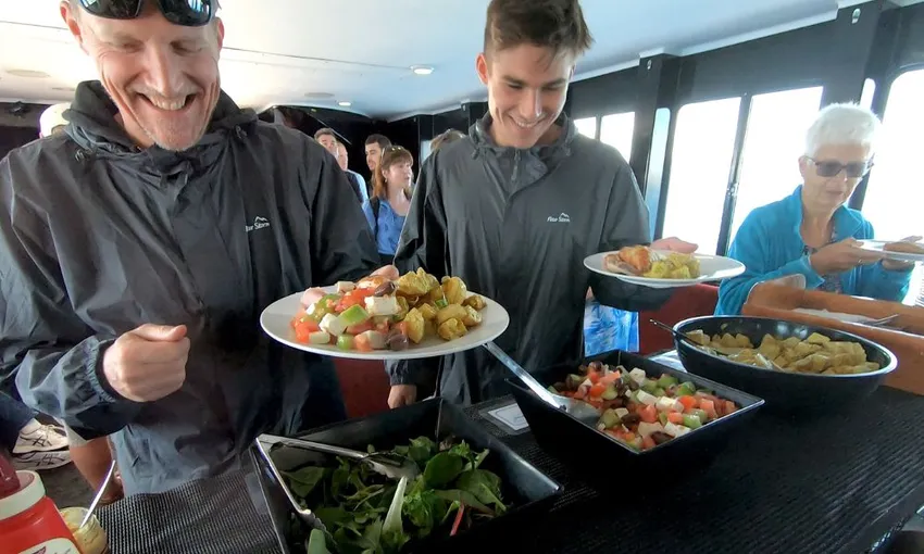 Hervey Bay Afternoon Whale Watch Cruise with Dinner | Experience Oz