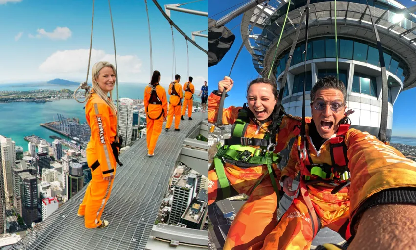 Auckland Sky Tower SkyWalk and SkyJump Combo | Experience OZ