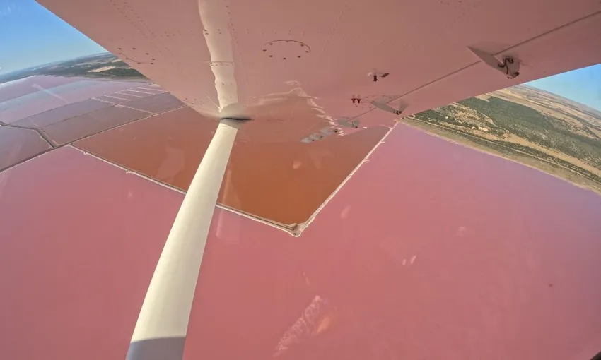Pink Lakes Scenic Flight From Kalbarri | Experience Oz		