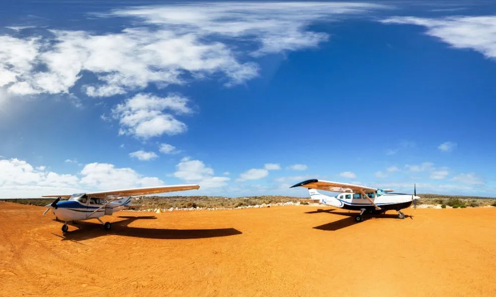 Pink Lakes Scenic Flight From Kalbarri | Experience Oz		-2