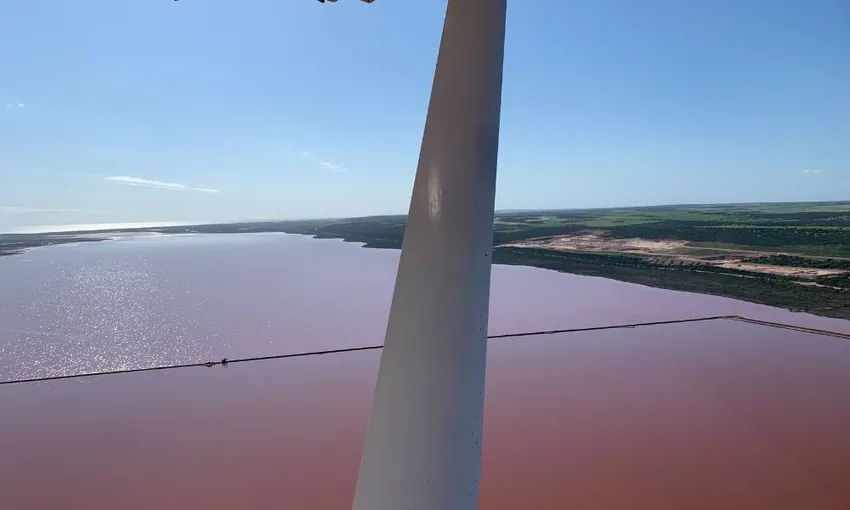 Pink Lakes Scenic Flight From Kalbarri | Experience Oz		