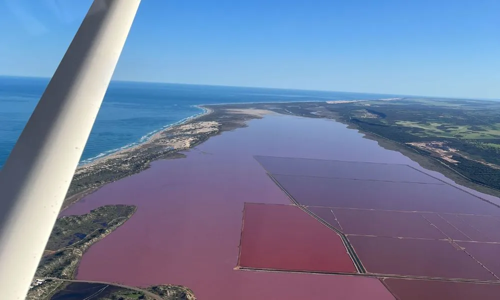 Pink Lakes Scenic Flight From Kalbarri | Experience Oz		-6