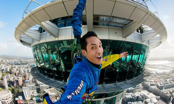 Auckland Sky Tower SkyJump - 192 Metres