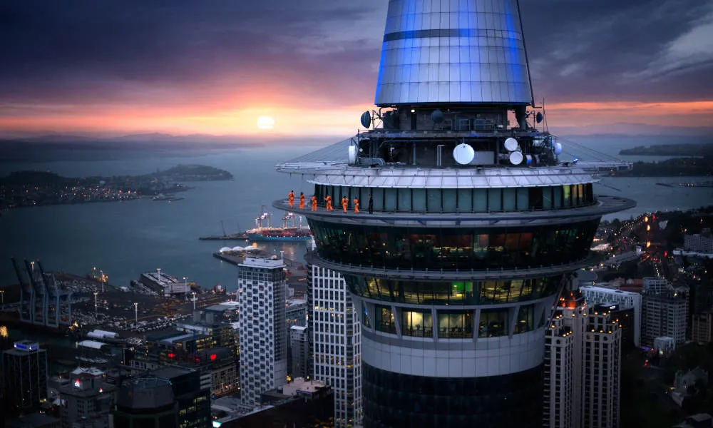 Auckland Sky Tower SkyJump - 192 Metres| Experience Oz + NZ-5