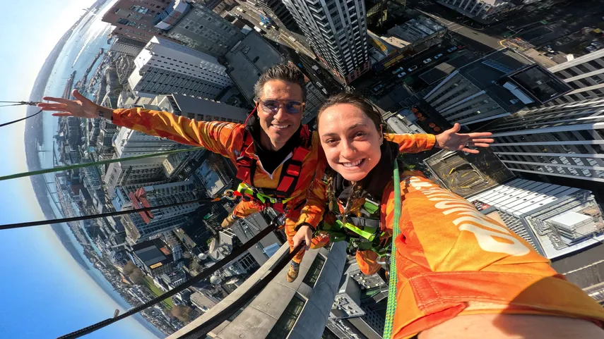 Auckland Sky Tower SkyJump - 192 Metres| Experience Oz + NZ