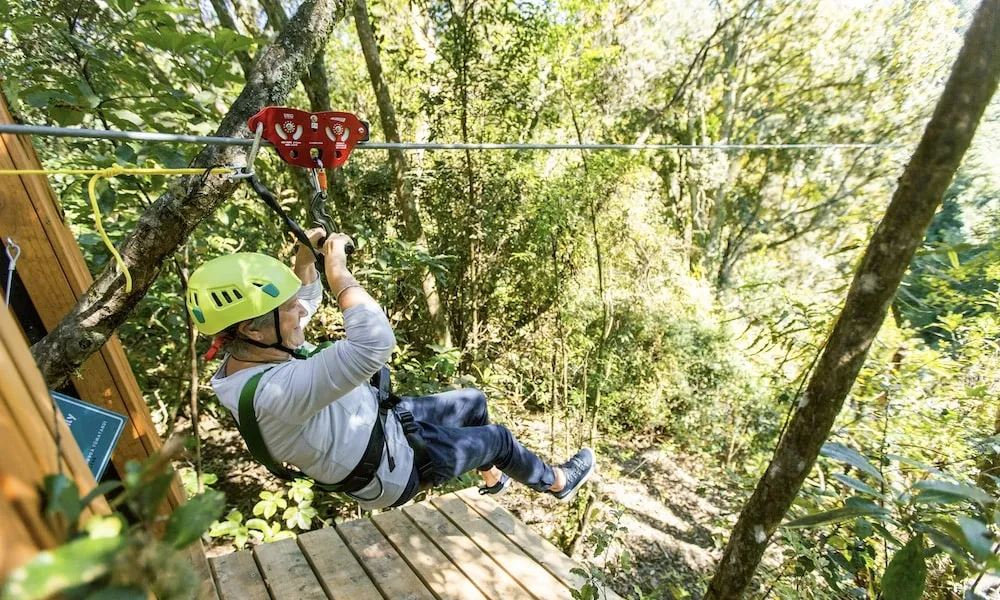 Okere Zip and Rafting Combo