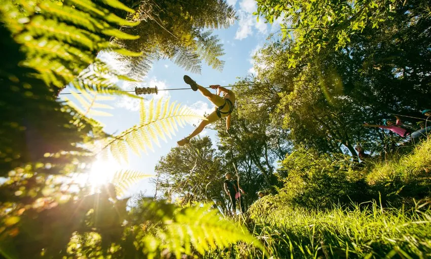 Okere Zip Line and Lake Rotoiti Hotpool Combo | Experience Oz