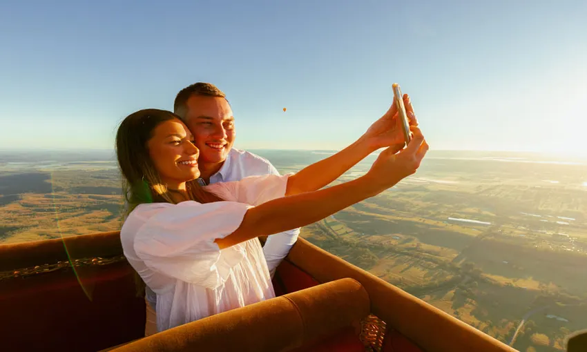 Gold Coast Hot Air Balloon & Sea World Whale Watching | Experience Oz