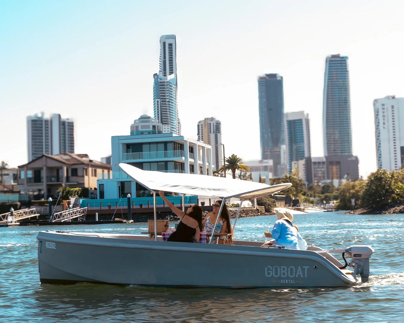 Gold Coast Electric Picnic Boat Hire - 2 Hours | Experience Oz-9