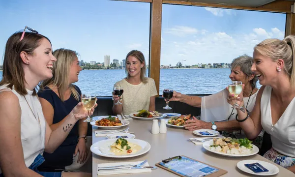 Swan River Buffet Lunch Cruise with Reserved Seating