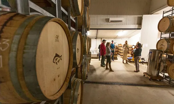 Upper Reach Winery Tour and Tasting with Two Course Lunch - For 2