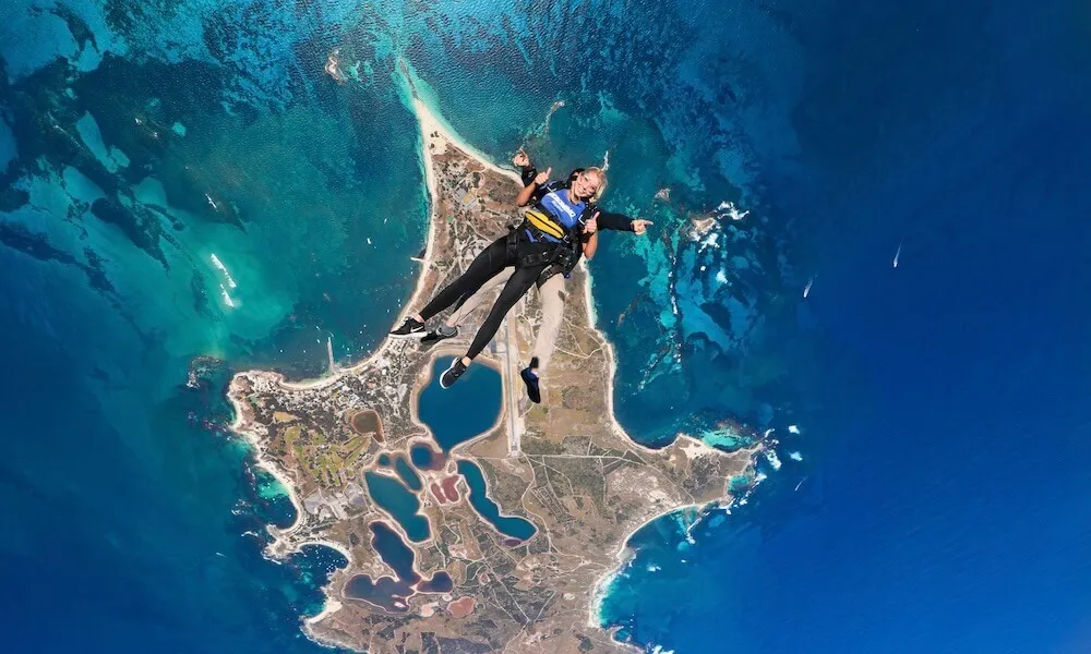 Rottnest Island Tandem Sky Diving 15,000ft | Experience Oz-5