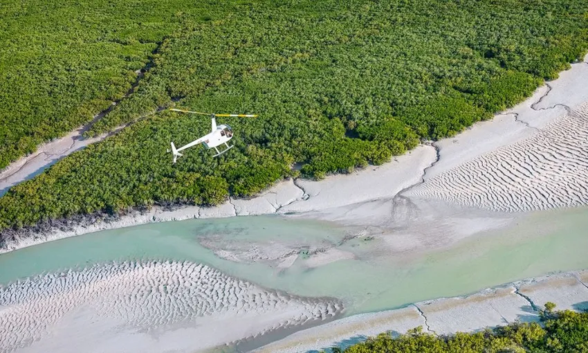 Broome Creek & Coast Scenic Helicopter Flight | Experience Oz
